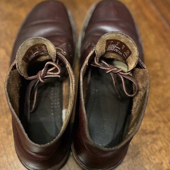 Clarks Originals Men’s Desert Boot Wine/Brown Sz 8 - Picture 12 of 13